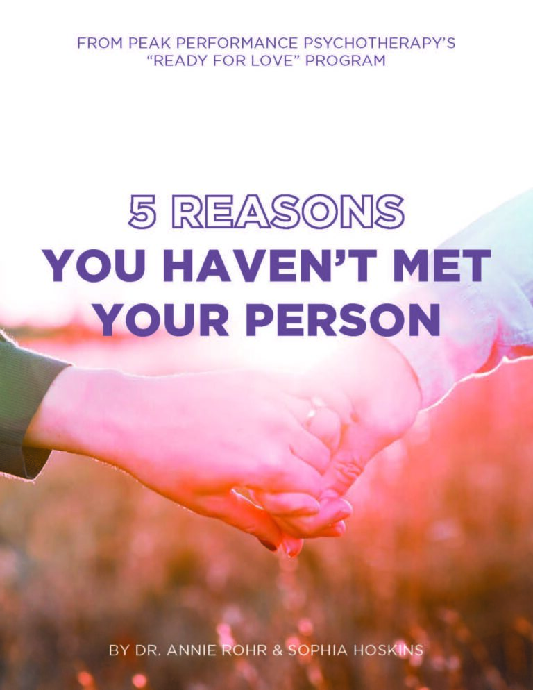 5 Reasons You Haven't Met Your Person E-Book